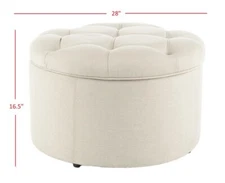 Safavieh TANISHA SHOE OTTOMAN, Reduced Price 2172735115 MCR1005A