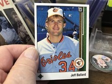 1989 Upper Deck Baseball Jeff Ballard Baltimore Orioles #595