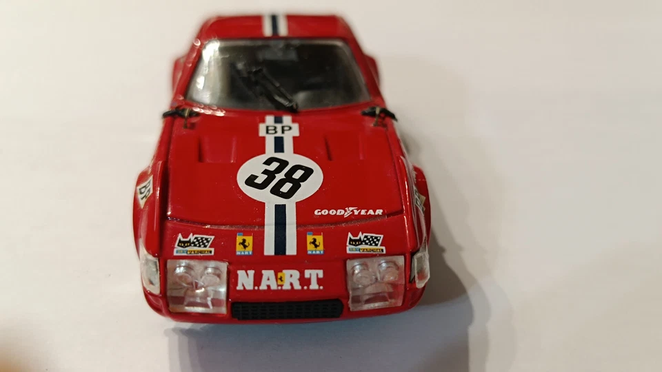 Ferrari 365 GTB4 Daytona NART 1973 Migault-Chinetti Le Mans Top Model Scale 1:43 - Imagen 3 de 4
