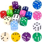 12mm Spot Dice (Select Colour) * D6 40k AOS Wargame Educational Maths Board Game
