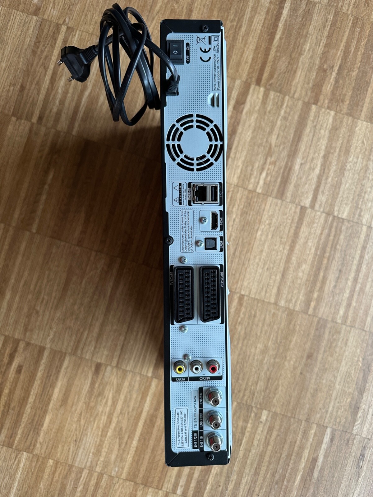 HUMAX iCord HD+ SatReceiver, gebraucht mit Fernbedienung, sehr guter