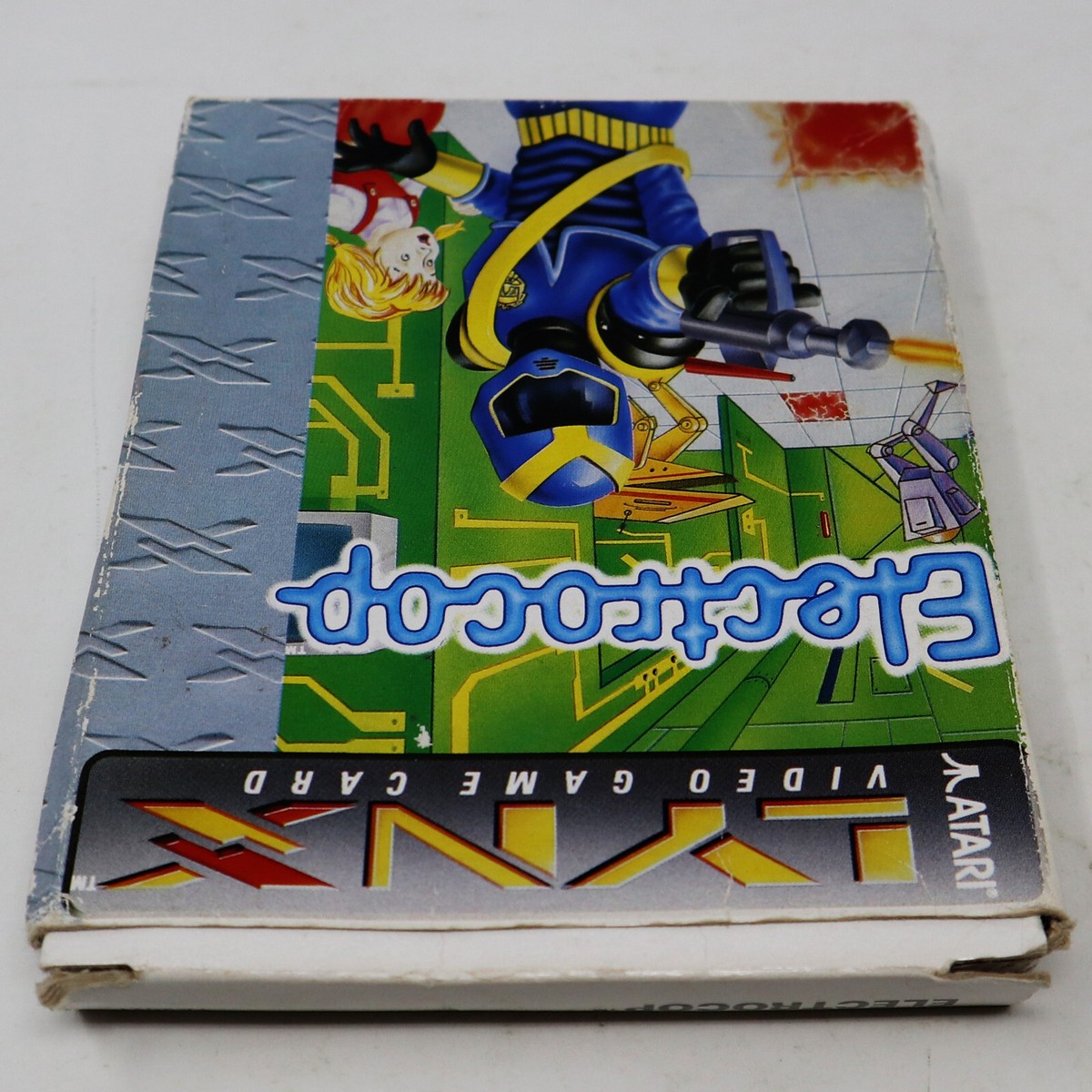 VINTAGE 1989 80s ATARI LYNX ELECTROCOP VIDEO GAME CARD BOXED RETRO