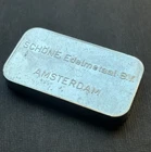Rare Amsterdam - Schöne Edelmetaal B.V 100grams 999 Silver Bar Ingot Vintage