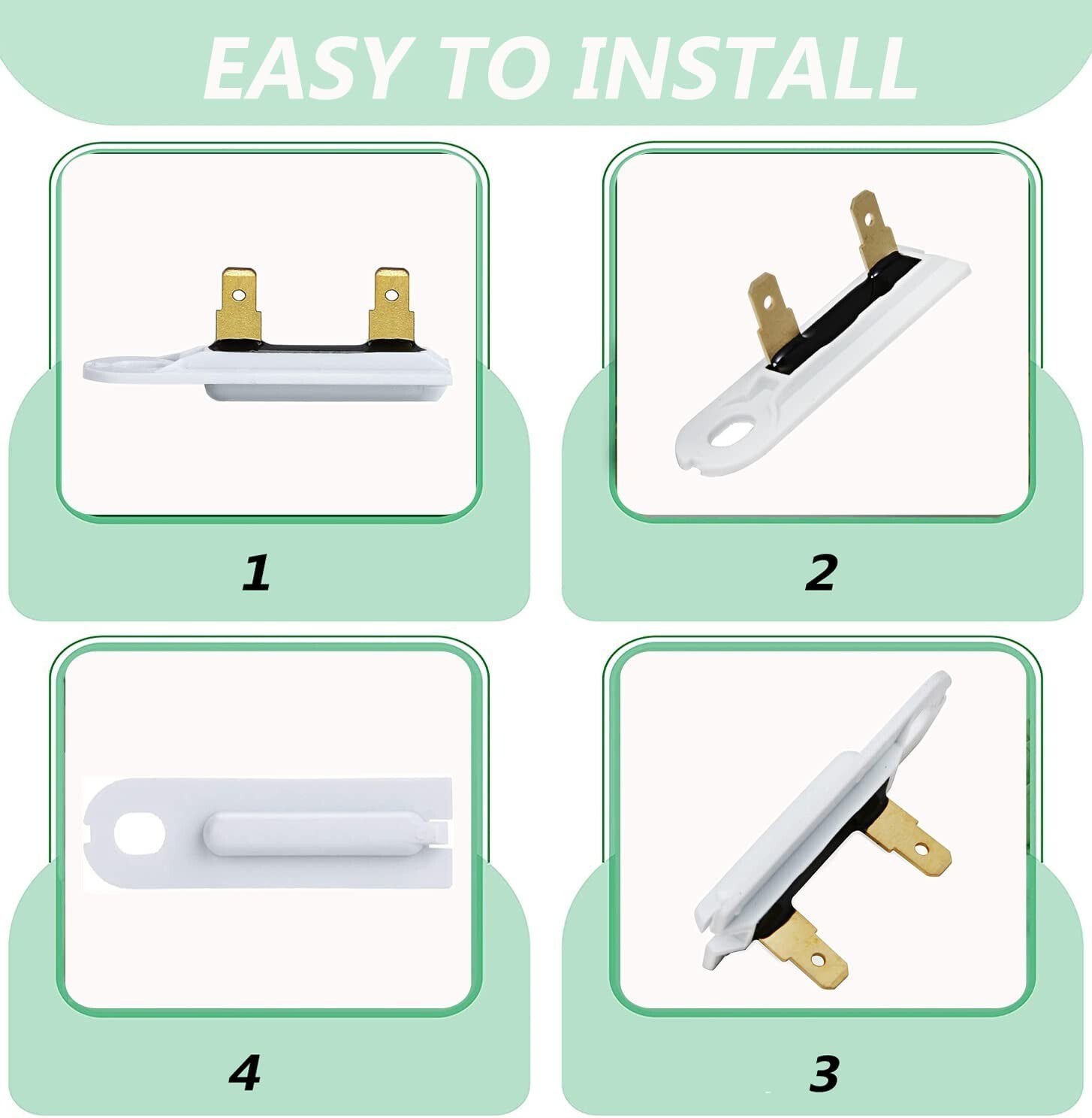 G4AP0500 TF 091C Dryer Thermal Fuse (4 PACK) 3392519 Whirlpool Kenmore Maytag eBay