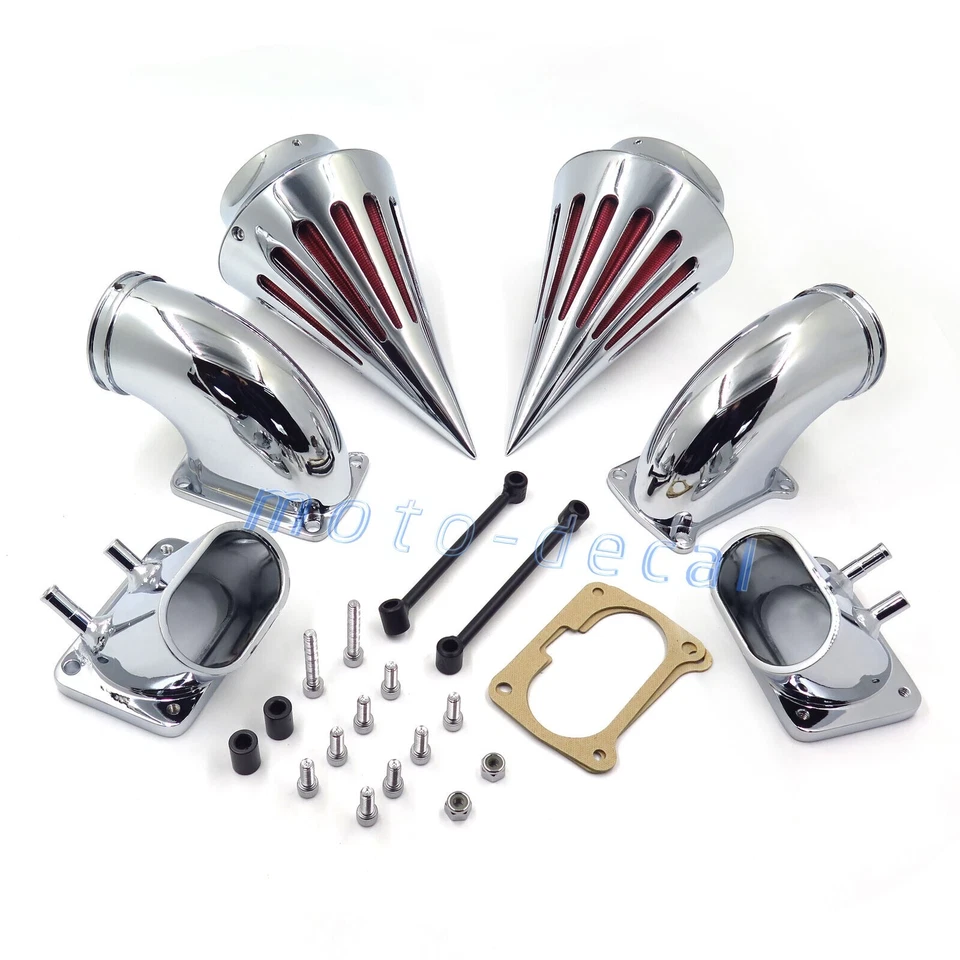 Kits de filtro de admisión de filtro de aire de doble pico para 2006-2020 2008 Boulevard M109/R Foto 2 de 4