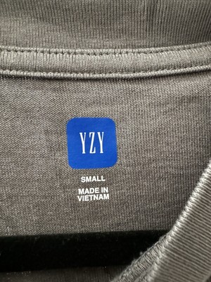 Yeezy Gap Balenciaga Long Sleeve t shirt Grey Sz Small