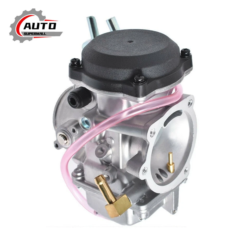 Carburetor For Harley-Davidson Sportster 883 1200 Electra Glide W/Cable 43" - Image 4 of 4