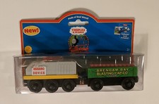 Thomas Wooden Railway,   Fog Cars -2 Car Set   2003-Vintage