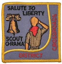 Crossroads District Patch Scout O Rama BSA Bo...