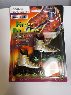Finger Roller Mini Inline Skates Freestyle Toy Tools Extra Wheels 