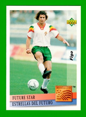 Luis Figo RC Portugal 1994 Upper Deck World Cup Future Stars FS6
