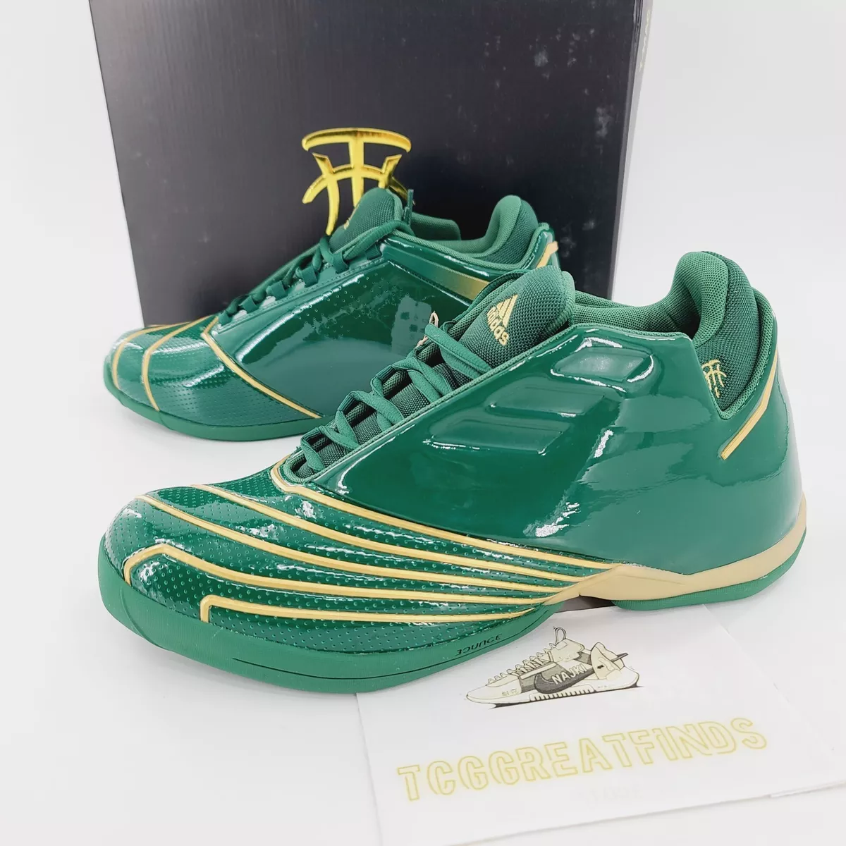 carolino Psicológico Fobia Adidas T-mac 2.0 Restomod SVSM Green Gold Lebron FY9931 Men&#039;s Size 11  Shoes NIB | eBay