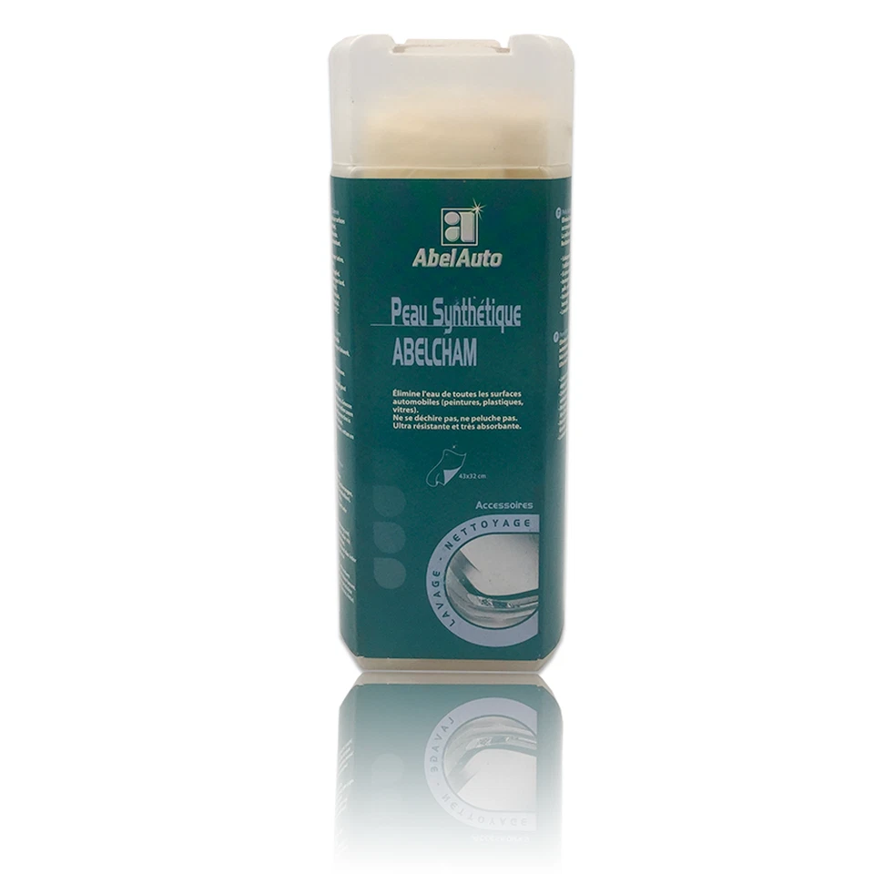 ABELAUTO Peau de chamois synthétique ABELCHAM 43 x 32 cm Abel Auto