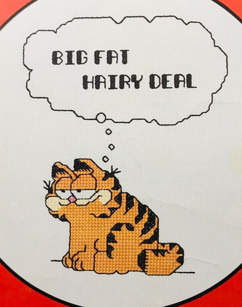 Millcraft GARFIELD  CROSSES YOUR PATH! Cross Stitch Patterns