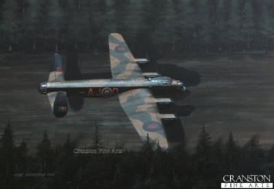 Luftfahrt Kunstdruck 617 Sqd Dambuster W C Townsend Lancaster sig George Johnson