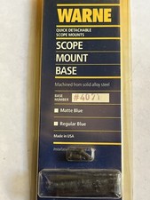 Warne Premier scope mount base 4071