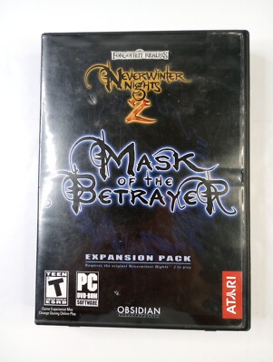 Neverwinter Nights 2 MASK OF THE BETRAYER Expansion Pack for PC Atari 