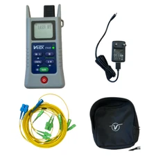 VeEX FX45 Fiber Optic Meter + Fiber Optic Cables