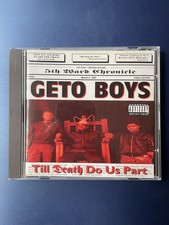 Geto Boys - Till Death Do Us Us Part (1993) CD, Rap-A-Lot Records