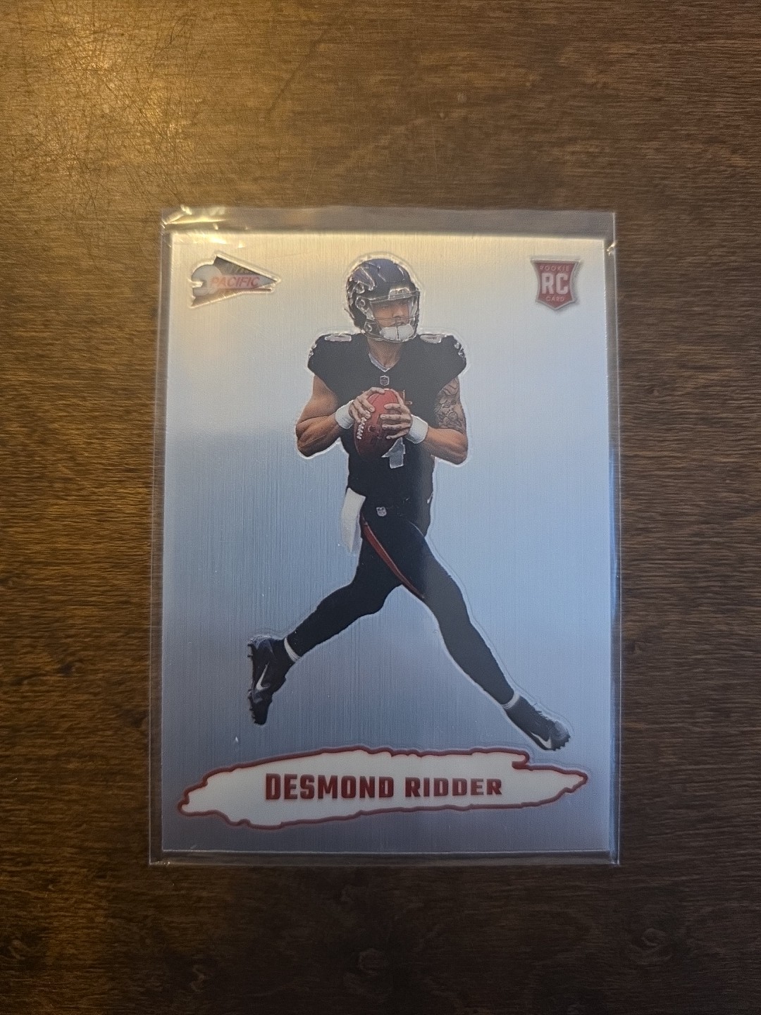 2022 Zenith 1992 Pacific Desmond Ridder PAC-18 RC Rookie. Falcons