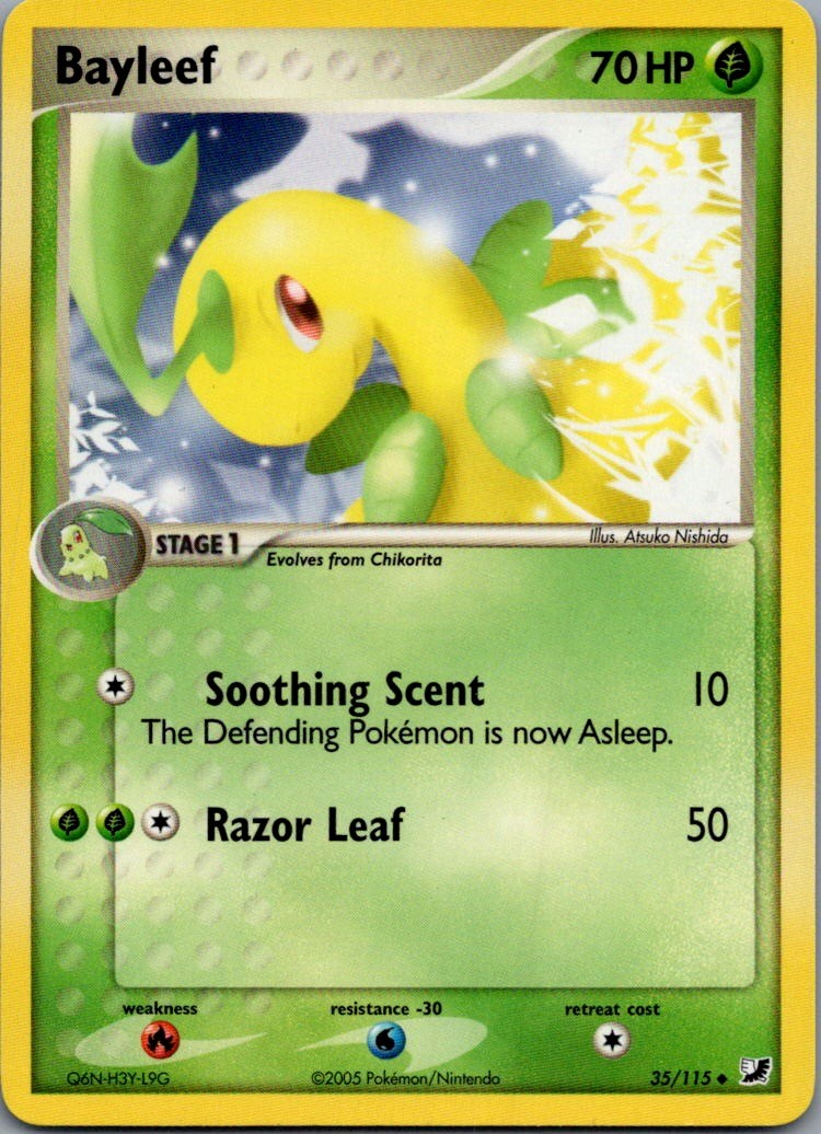 Bayleef Uncommon Unseen Forces 35/115 NM