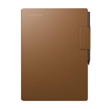 reMarkable Paper Pro - Premium Leather Book Folio Folio, Brown - Leather-M