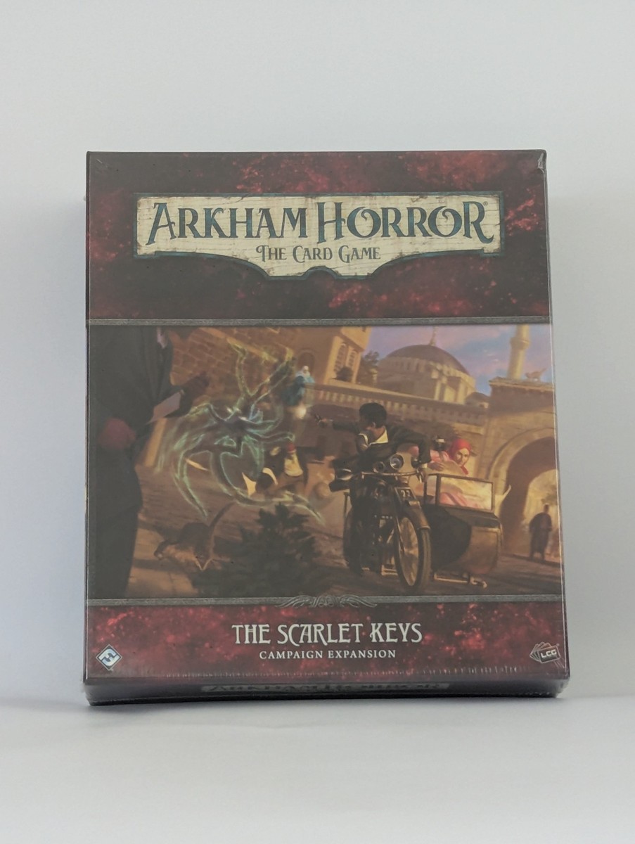 arkham horror card game scarlet keys ARKHAM HORROR LCG THE SCARLET KEY CAMPAIGN EXPANSION EN – Tower Tactic Games