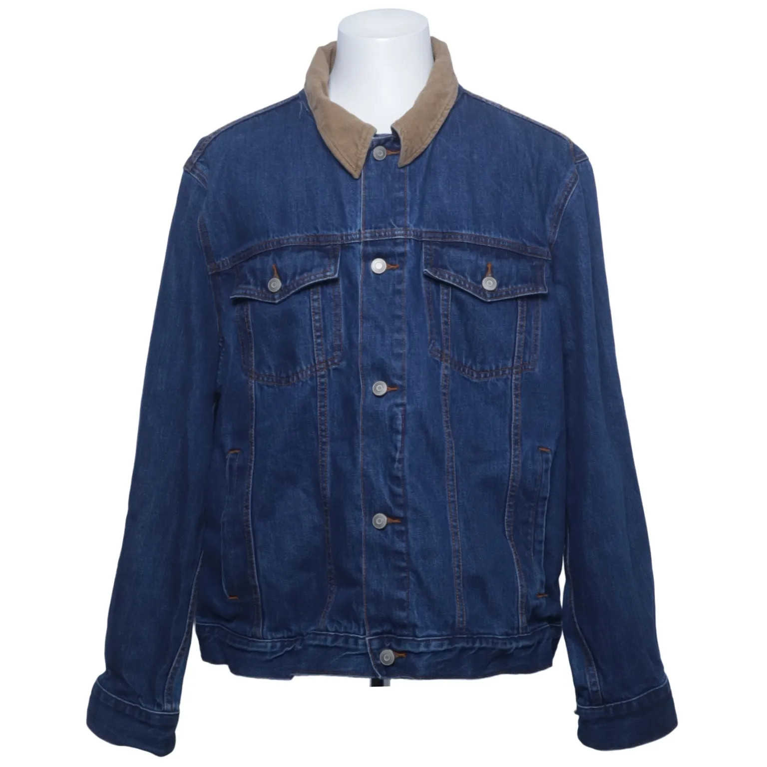 Gap, Jeansjacke, Herren, Größe: XXL, Gap + GQ Ami denim jacket, Blau/Beige #1x1