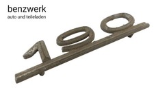 Mercedes W120 Ponton Emblem Typenschild Heckklappe 190 ✔️