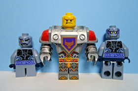 Lego # 70350 : The Three Brothers de Nexo Knights.  Complet sans plan.