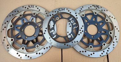 Bremsscheiben vorne + hinten Zephyr 750 Kawasaki  ZR750C   #2