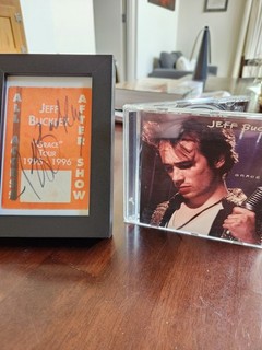 Jeff Buckley Autographed / Signed Backstage Pass Adelaide South Australia 1996