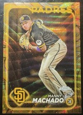 2024 Topps Chrome Gilded Manny Machado /75