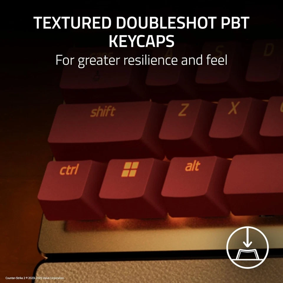 Razer Huntsman V3 Pro TKL Esports Gaming Tastatur Counter-Strike 2 Edition Neu!! - Bild 2 von 4