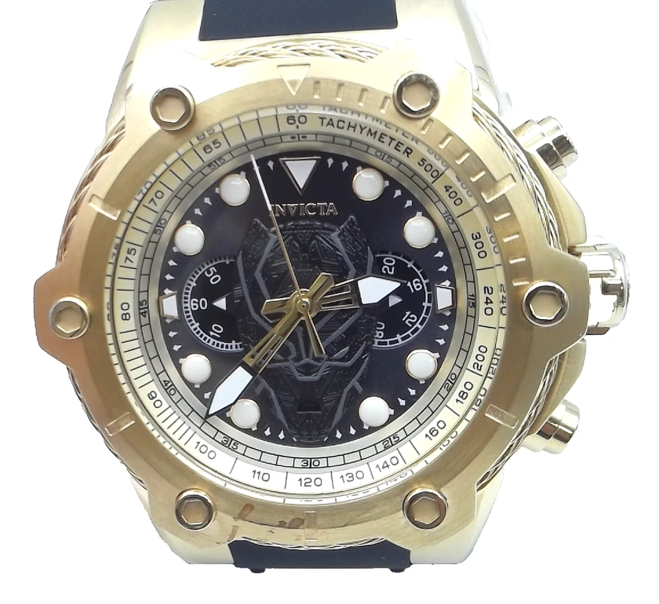RELOJ INVICTA MARVEL USADO 26921 51MM VD54 CUARZO 3 AÑOS DE GARANTÍA SIN CAJA Foto 2 de 4
