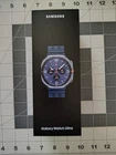 Samsung Galaxy Watch Ultra 2025 47mm LTE Titanium Blue SM-L705U New Sealed