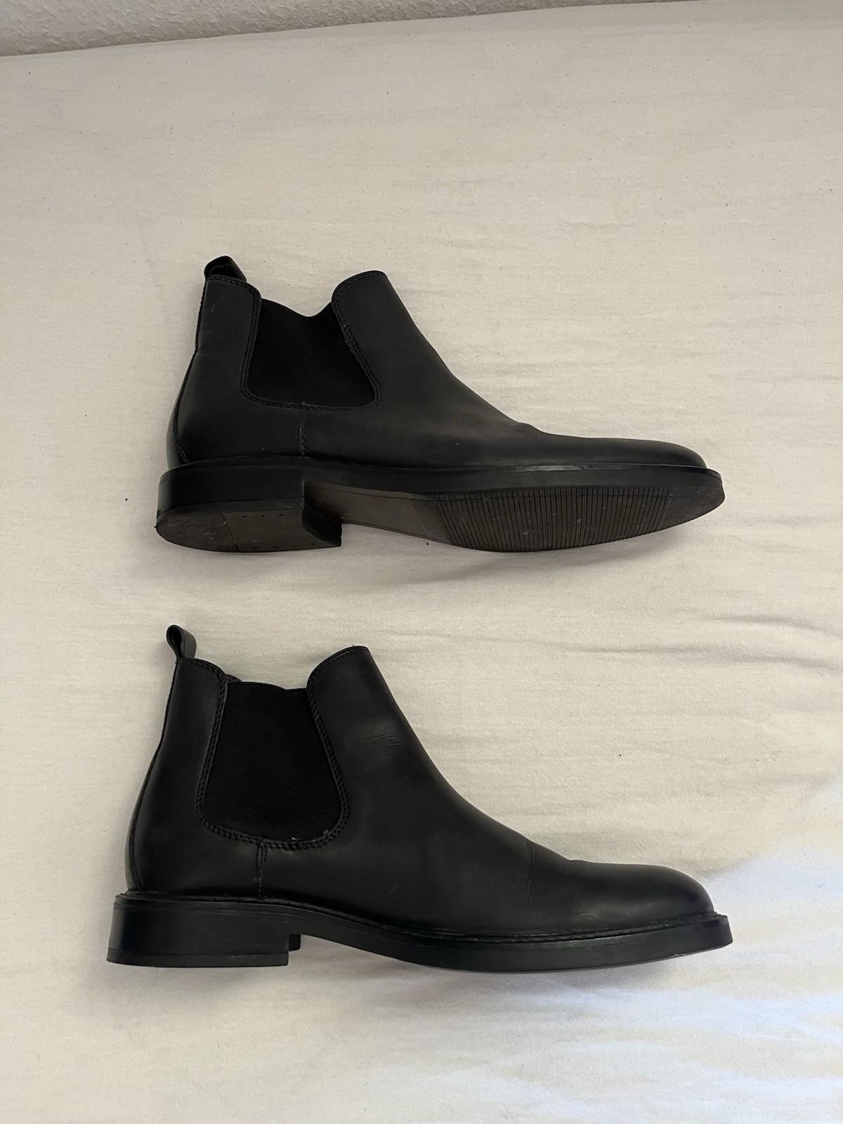 Pier One Chelsea Boots cuero negro talla 42