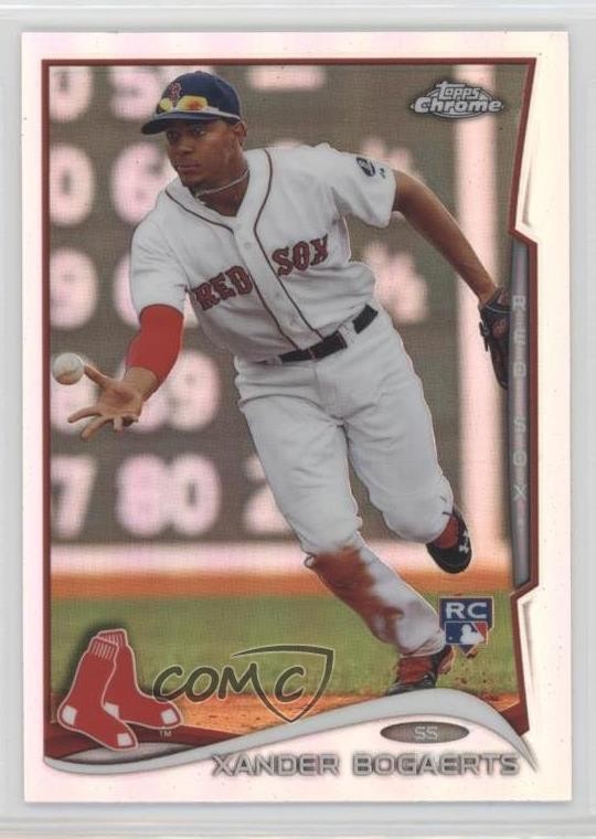 2014 Topps Chrome Refractor Xander Bogaerts #25 0dt0