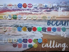 49  YEARS  LONG  BEACH  TOWNSHIP NEW  JERSEY  SEASONAL  BEACH   BADGES/TAGS