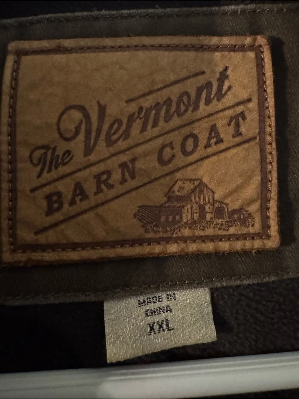The Vermont Country Store Original Barn Vest Fleece Lined XXL Workwear image 3