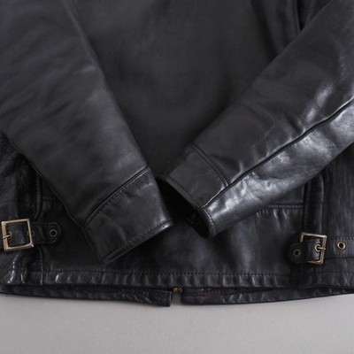 Schott AT101 Single Riders Leather Jacket Men's Size 40 Genuine