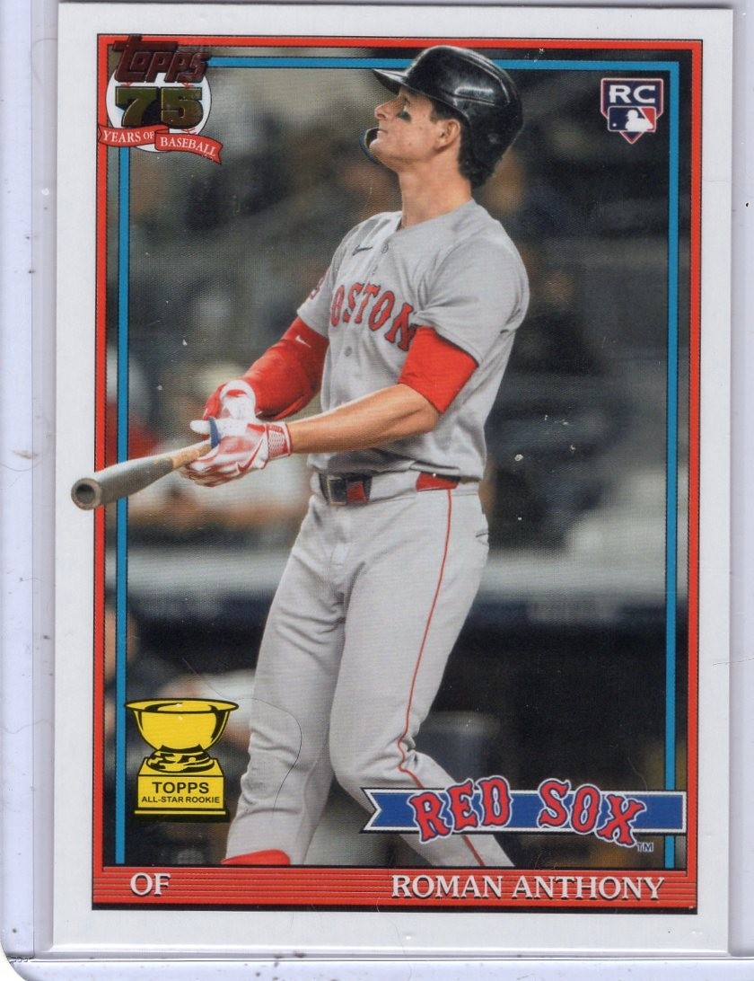 2026 Topps Series 2 Roman Anthony 1991 Insert (RC) #91B2-33 (FREE SHIP)