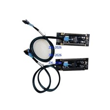 SFF-8654 SlimSAS To 4 Port PCIe X4 X4 PCIe 4.0 Slot Adapter Cable