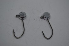 1/24 FREE STYLE / PILL HEAD JIG HEAD  #8  BLACK MUSTAD SICKLE JIG TYING 100