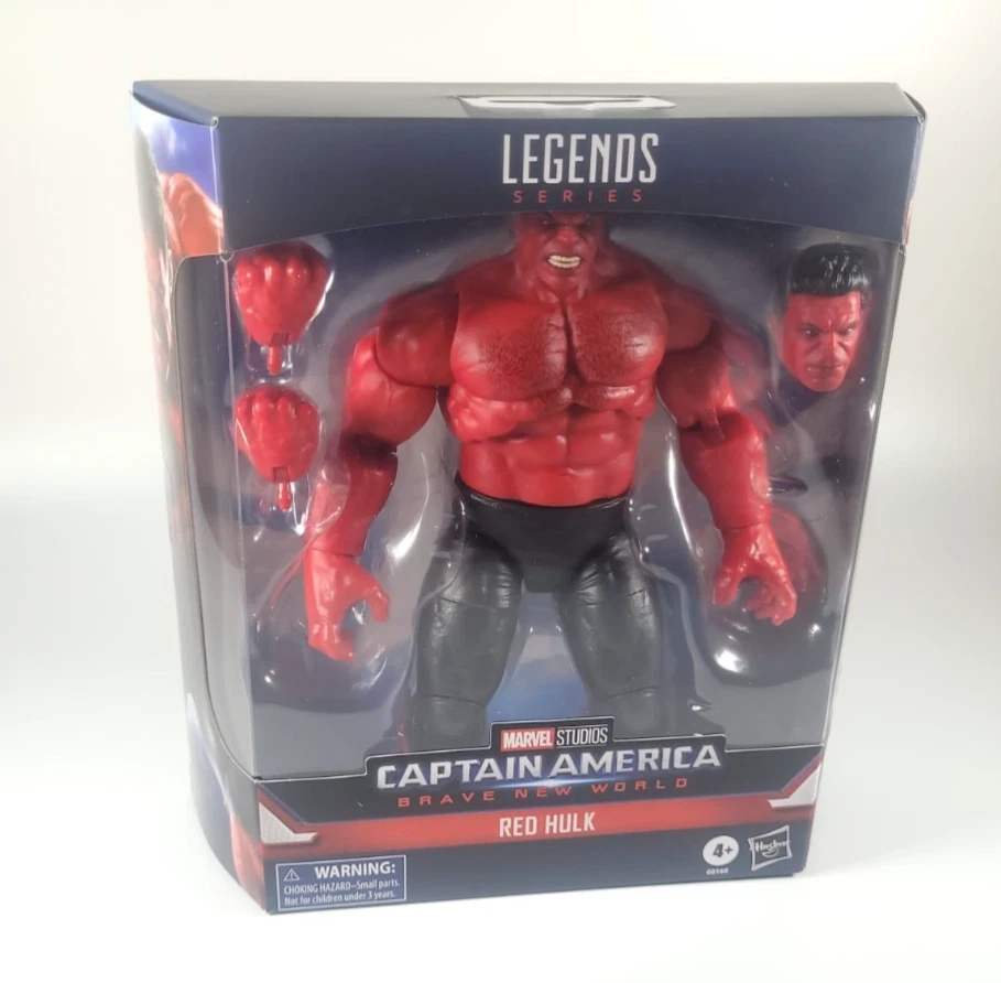 Marvel Legend Red Hulk Captain America Brave World