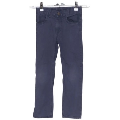 H&M, Jeans, Größe: 122, SLIM FIT ADJUSTABLE WAIST, Blau, Baumwolle #leg