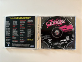 Carrier (Sega Dreamcast, 2000) Jaleco Complete with Manual