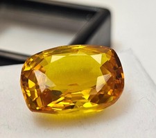 Shine Yellow Colour Citrine 11-12 Ct Natural Fancy Cut For Ring Gemstone