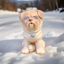 Littlest Pet Shop Splash Happy Puppies Bulldog Figure Vintage Kenner 1993 LPS A2