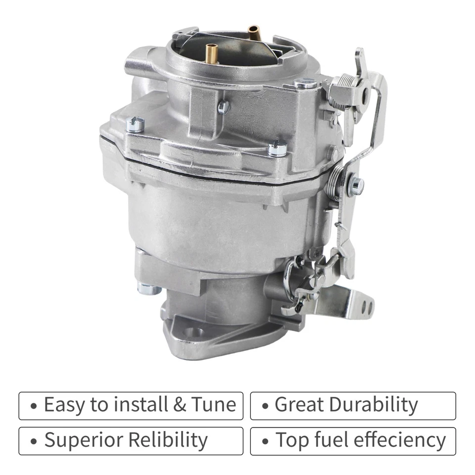 Carburetor Rochester 1 Barrel Chevy pickup truck 292ci 6-cylinder 4.8L 1963-1967 - Изображение 4 из 4